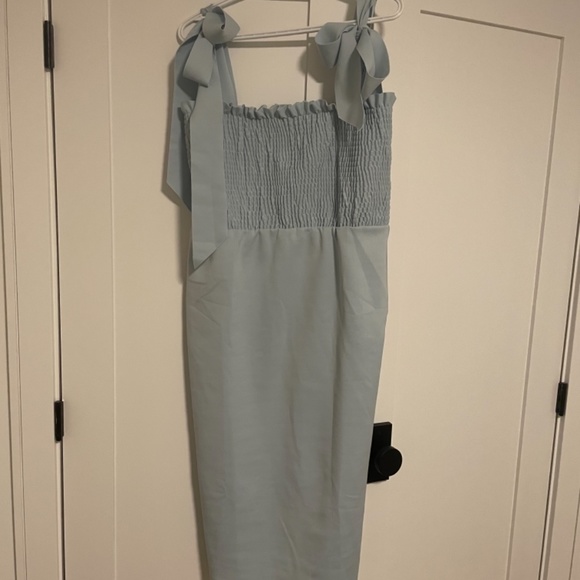 ASOS DESIGN blue midi dress - Picture 4 of 8